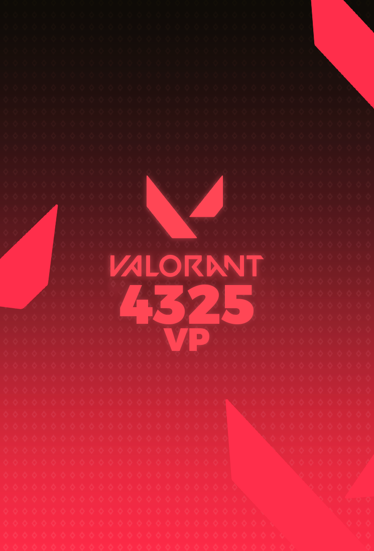 Valorant 4325 VP - LORDRUSEGAME