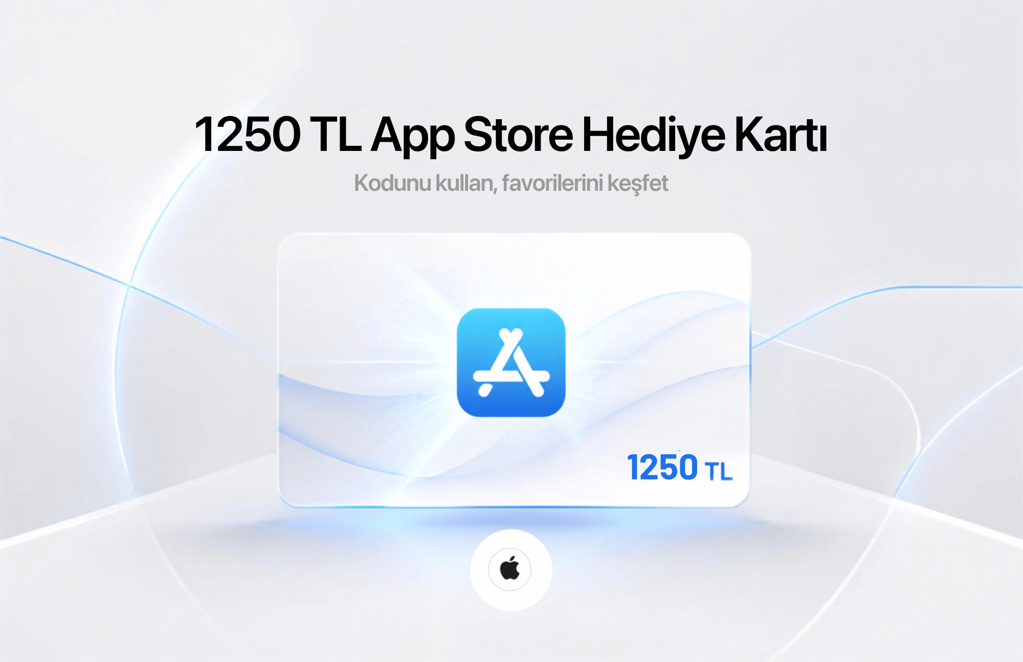 1250 TL App Store Hediye Kartı