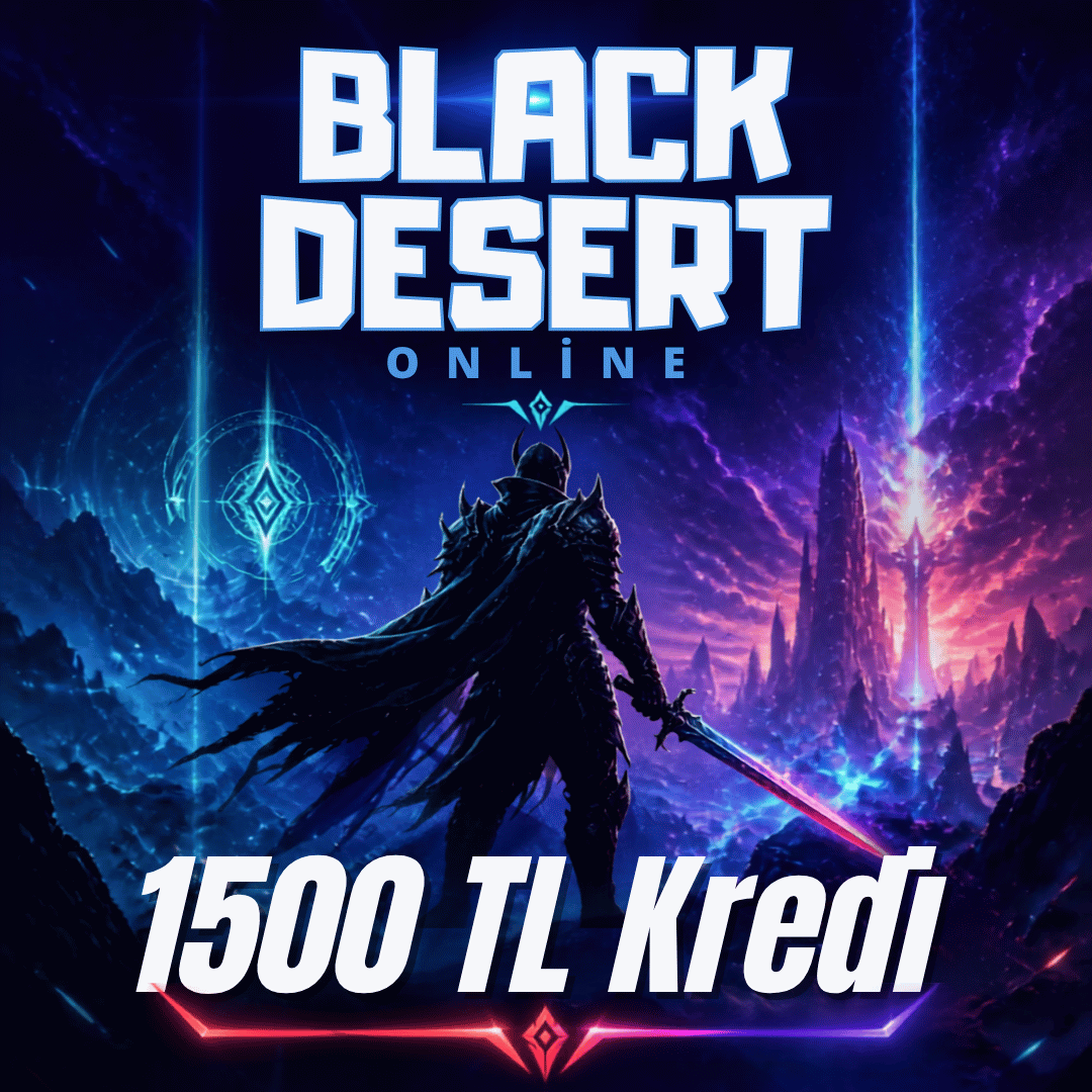 Black Desert Online 1500 TL Kredi
