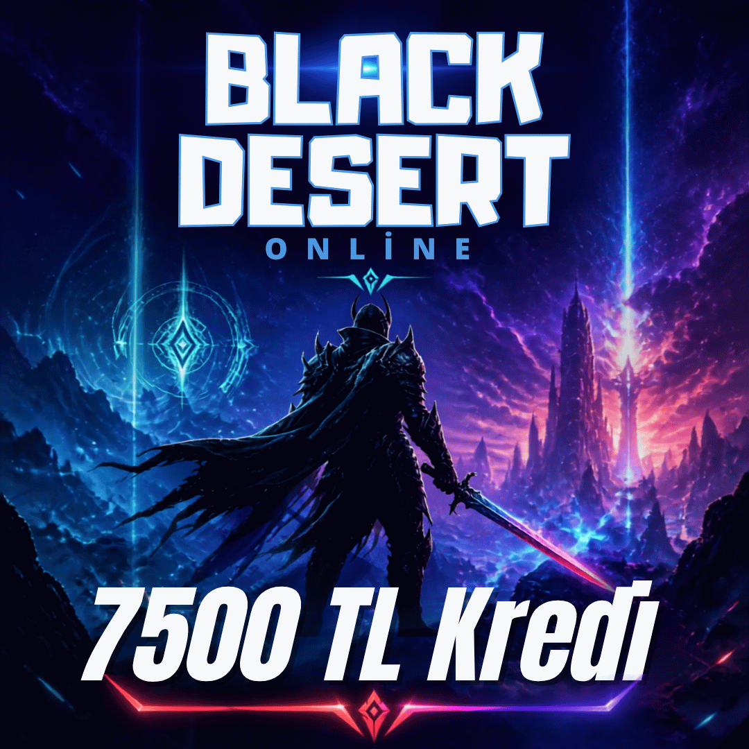 Black Desert Online 7500 TL Kredi