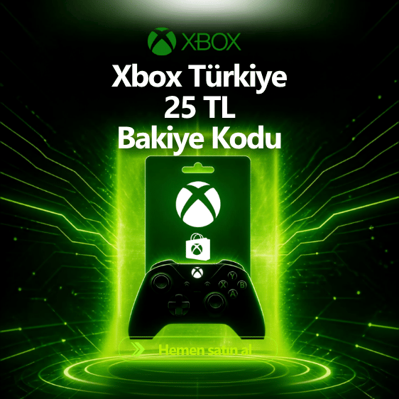 Xbox Türkiye 25 TL
