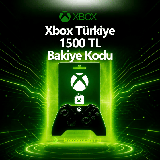 Xbox Türkiye 1500 TL