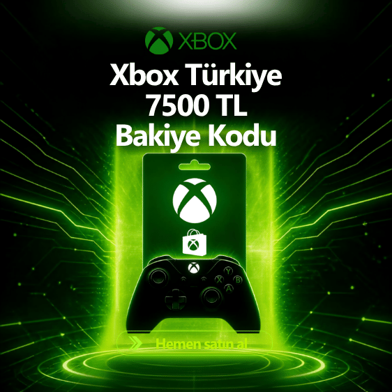 Xbox Türkiye 7500 TL